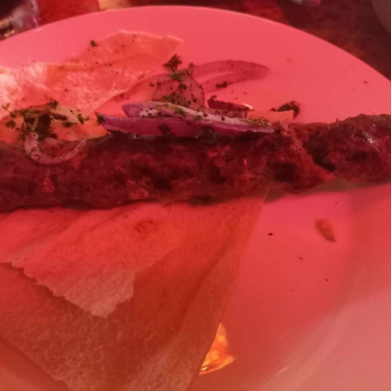 pincho de cordero