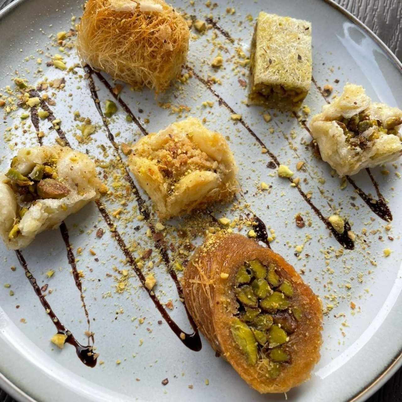 Postres - Baklava de Pistachos