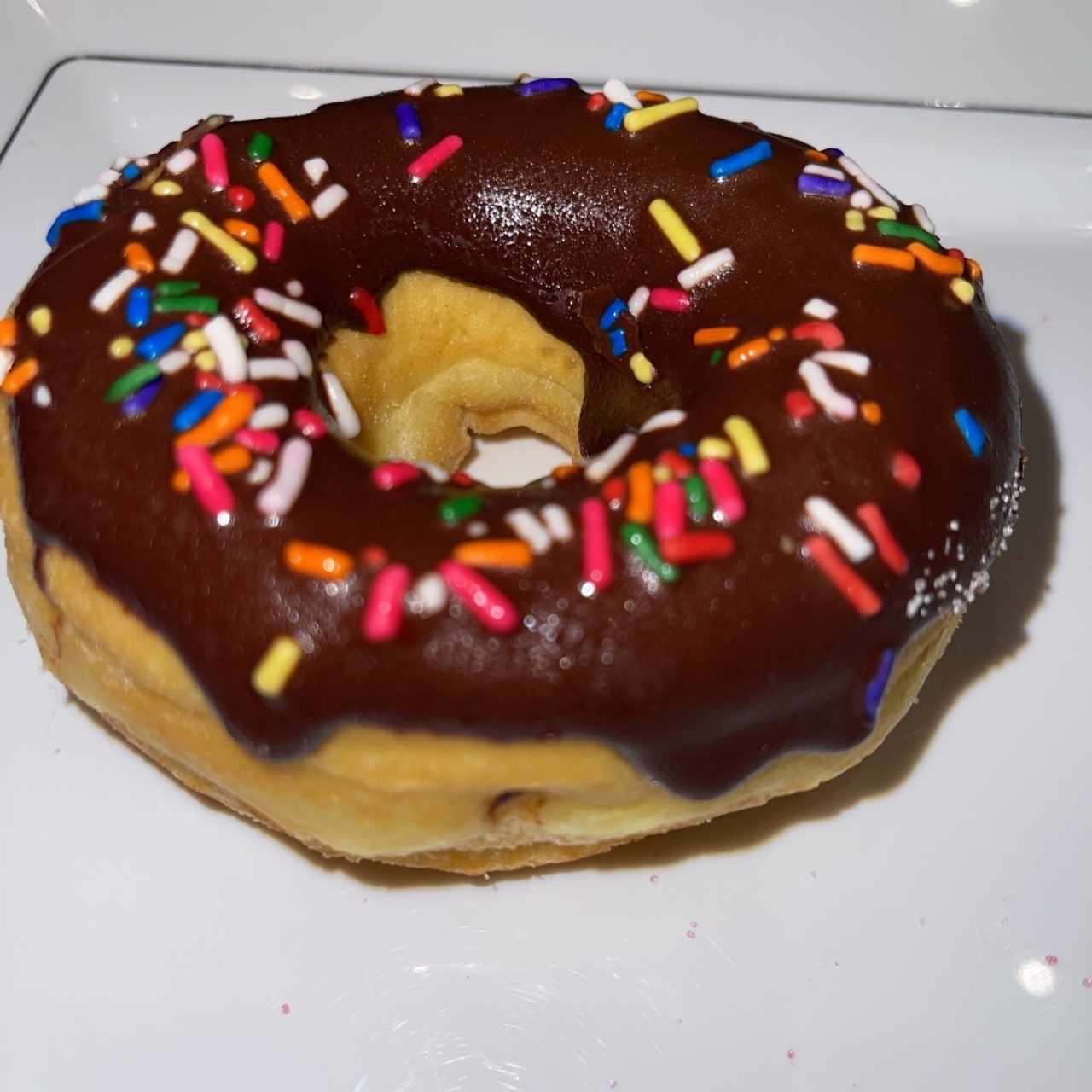 Donuts con chispas