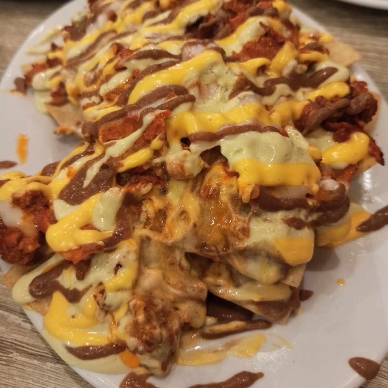 Nachos al pastor 