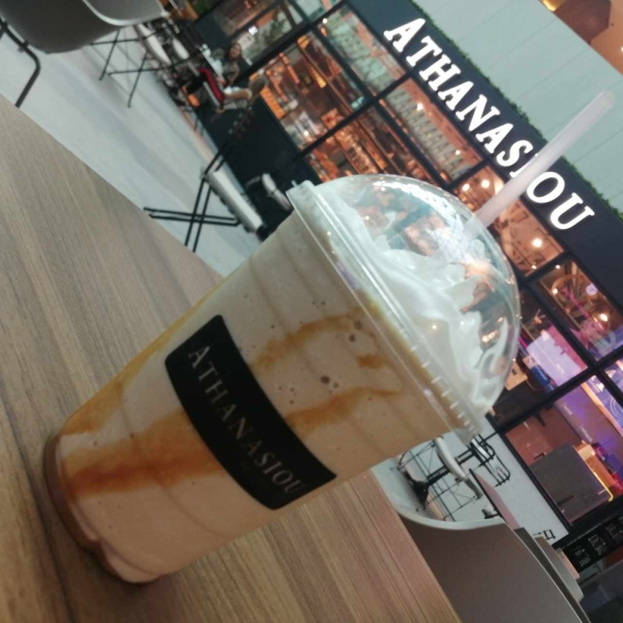 Frappe de caramelo