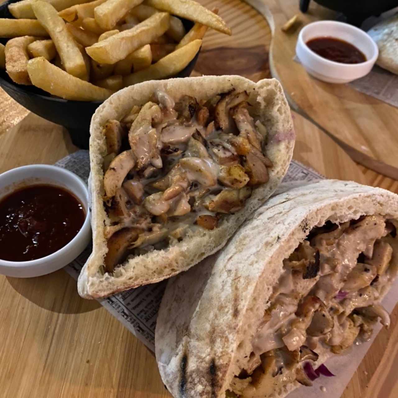 Shawarma pita