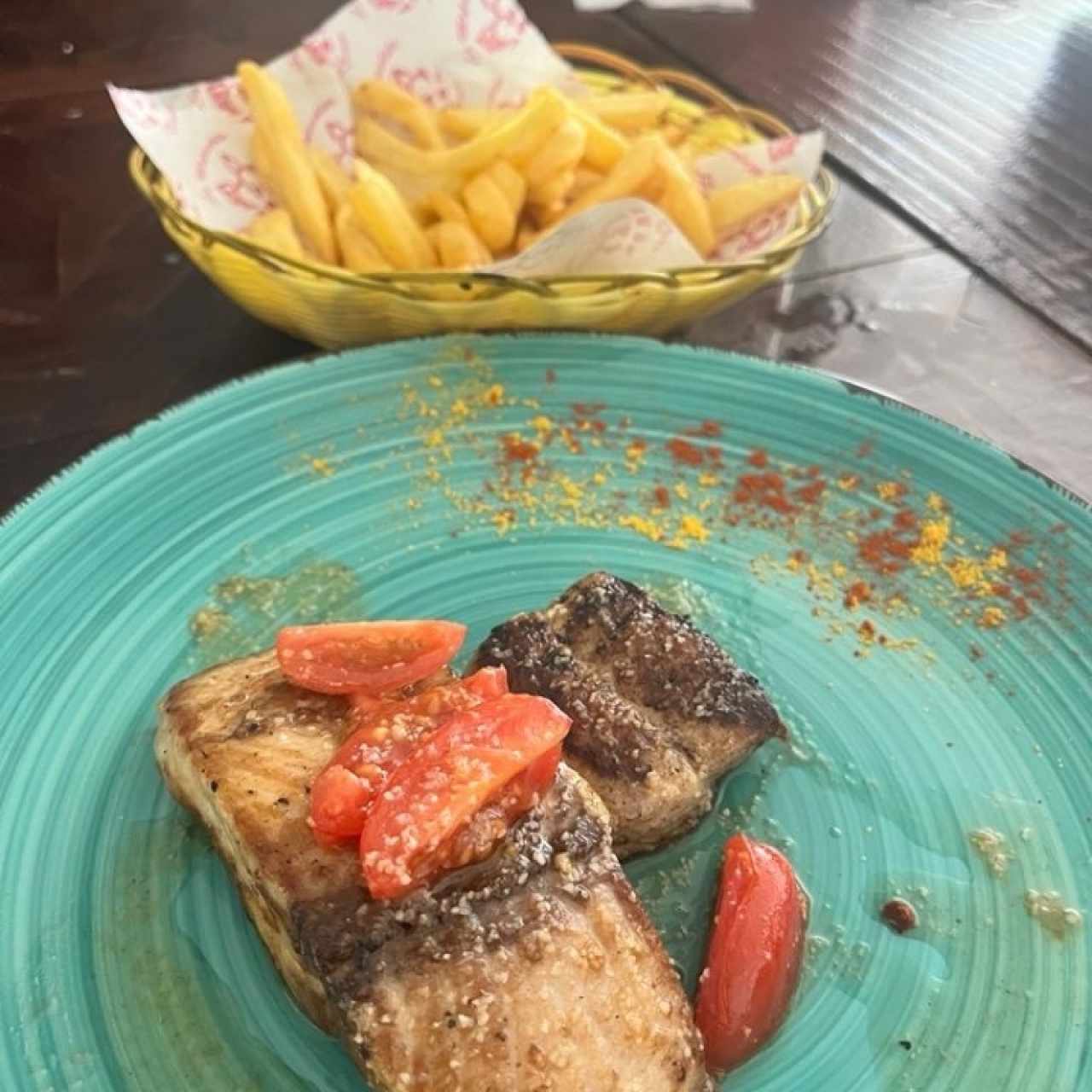 Filete de Pescado al Gusto (Ajillo)