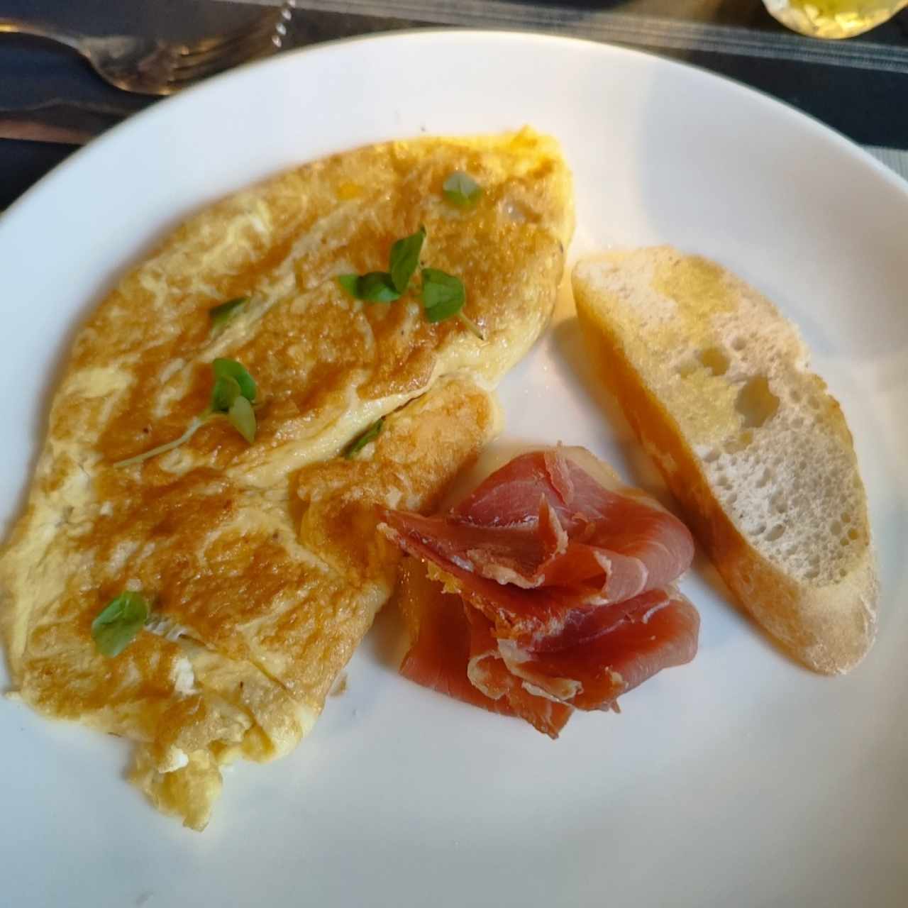 Omelette a la francesa 