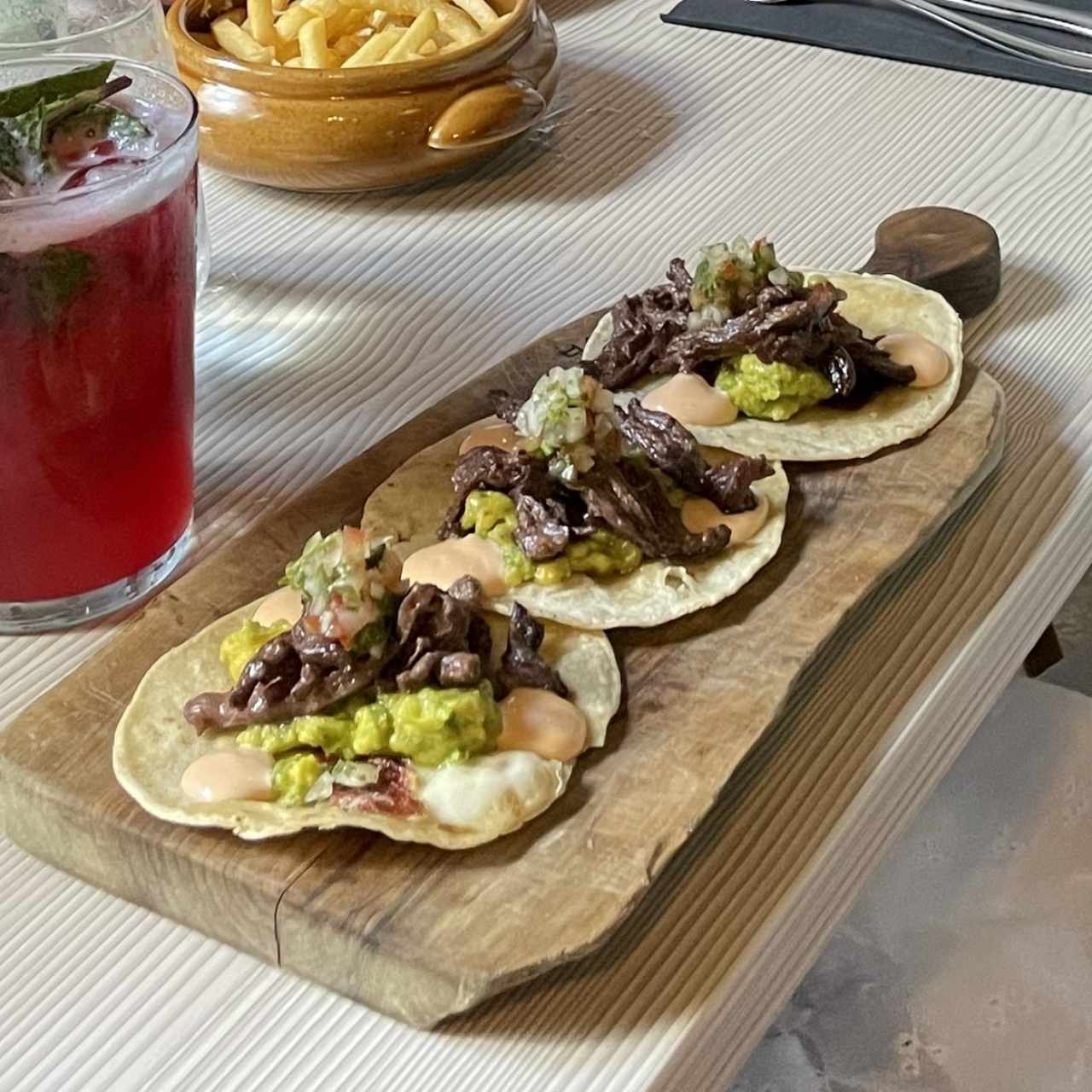 Taco de entraña