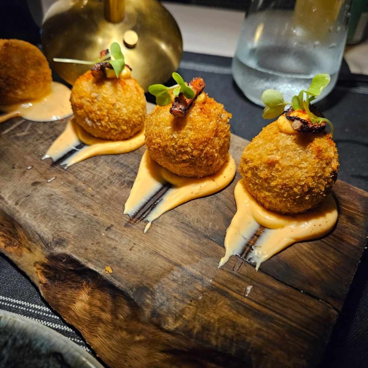 Entradas -Appetizers - Croquetas de Pulpo