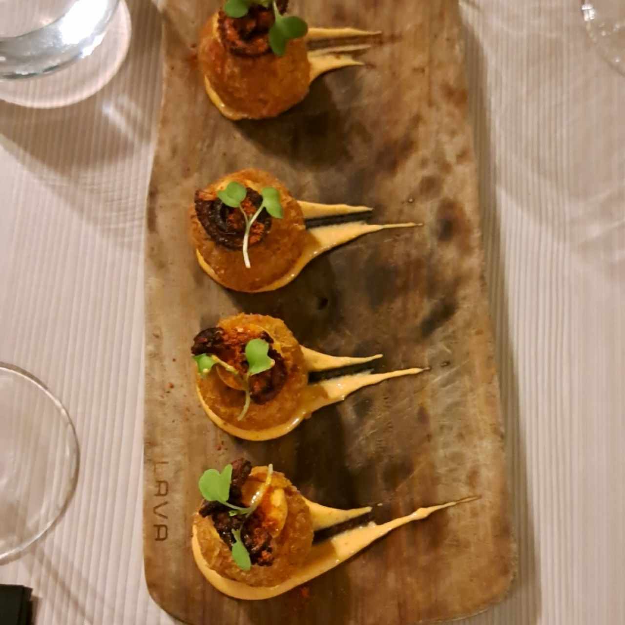 Croquetas de pulpo