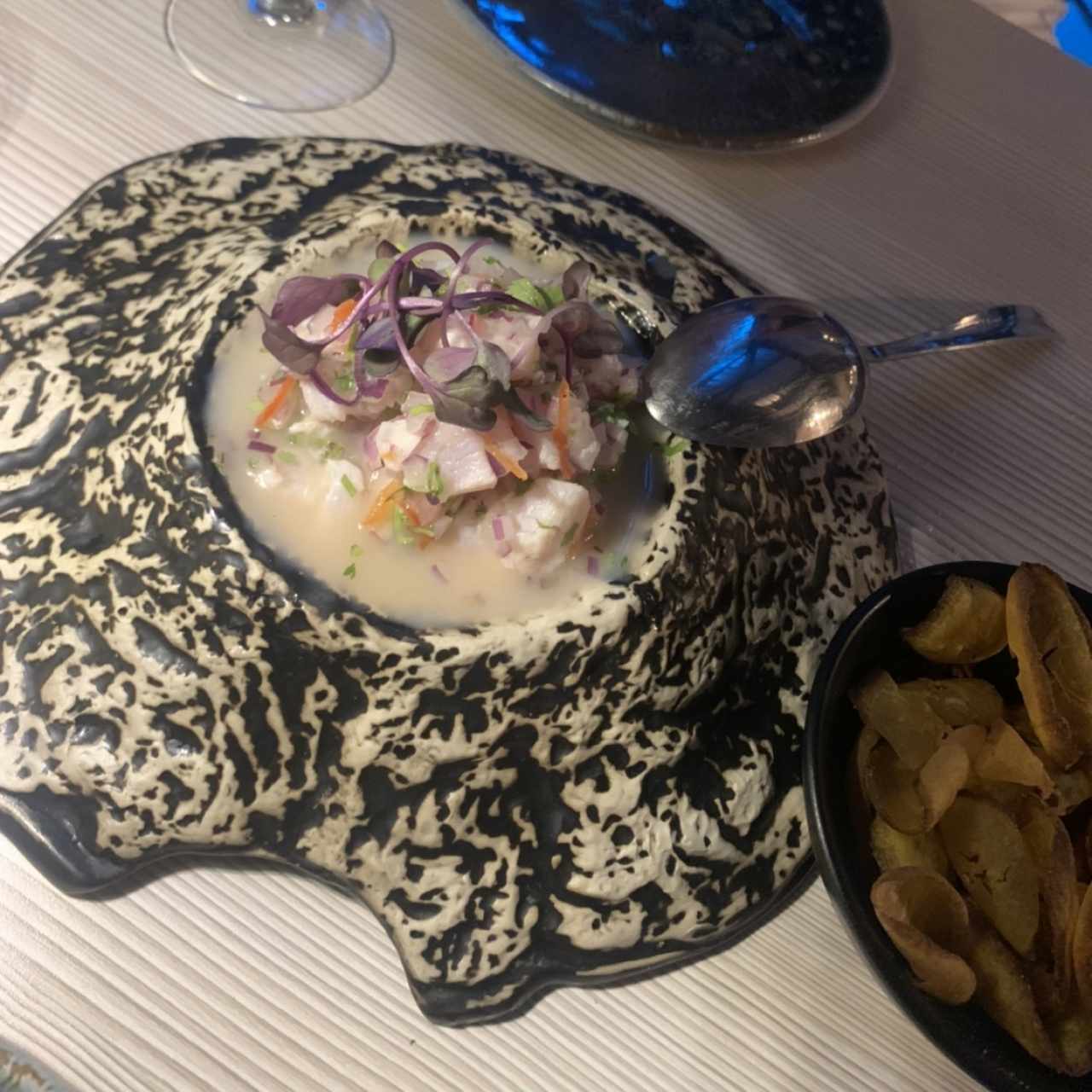 Entradas -Appetizers - Ceviche del Pacifico