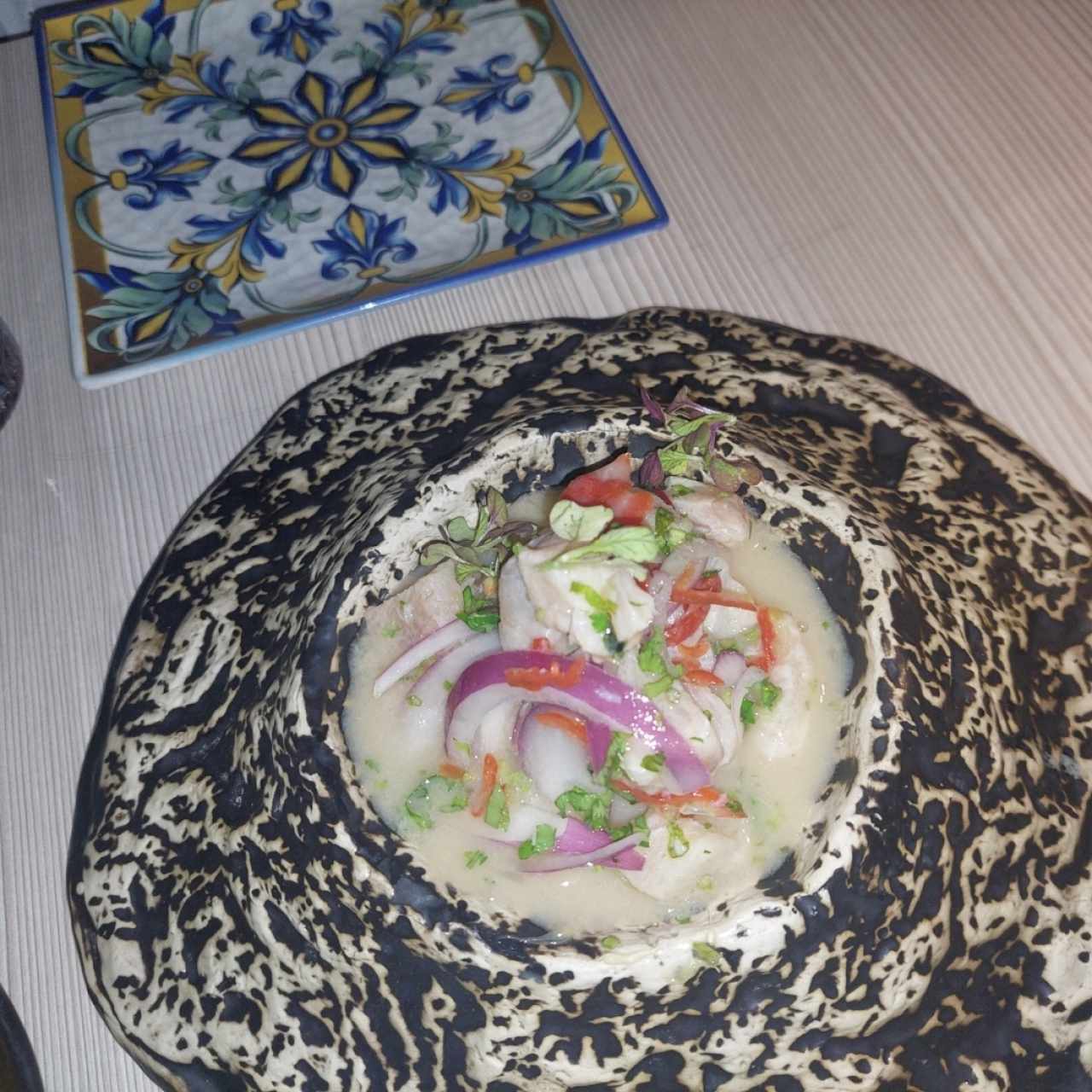 Entradas -Appetizers - Ceviche del Pacifico