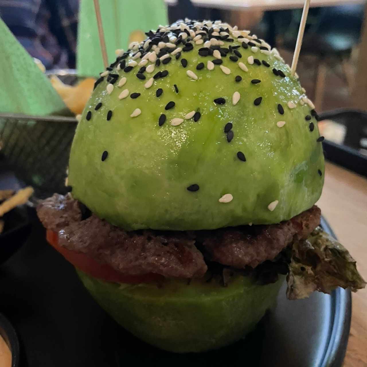 Avocado burger 