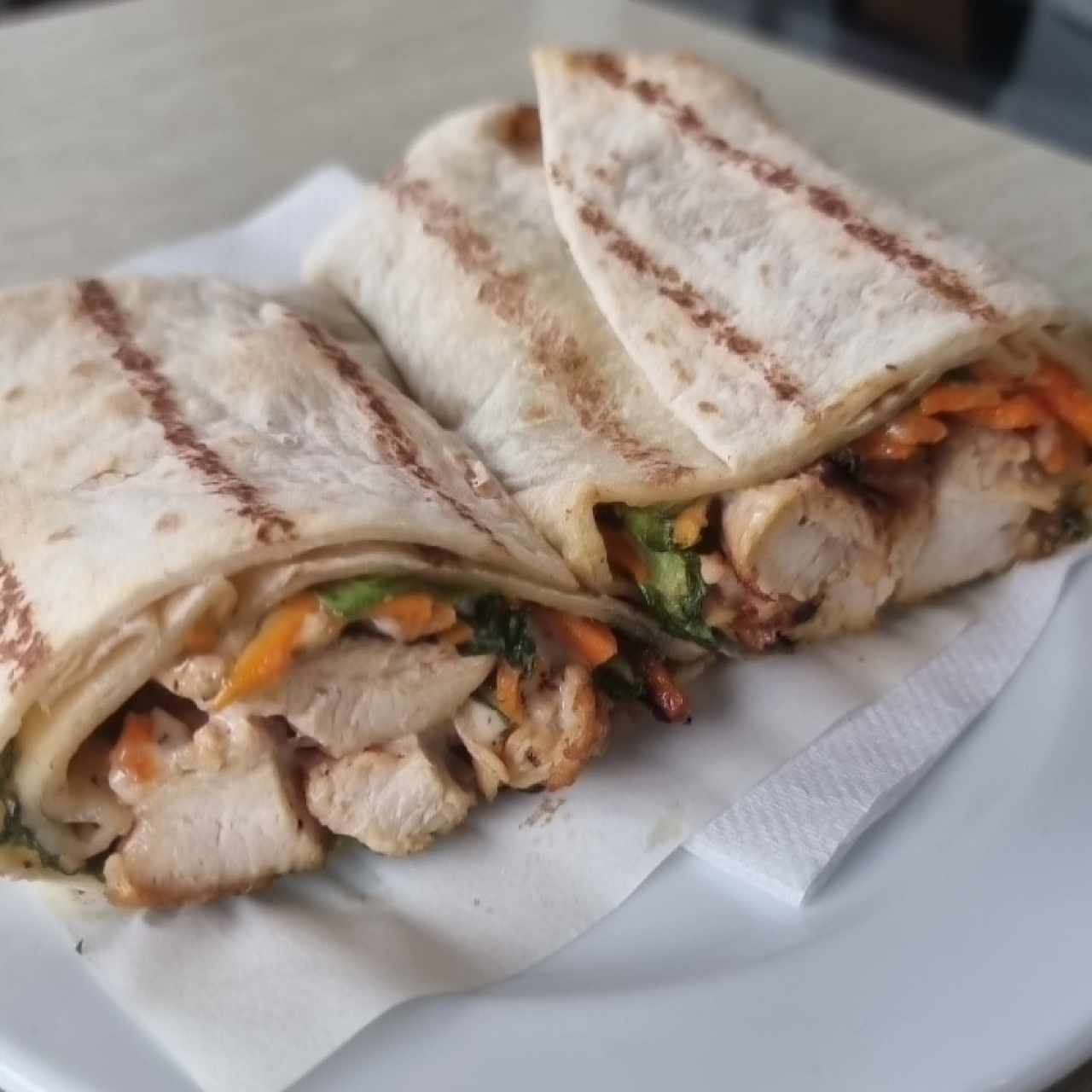 wrap de pollo ceasar