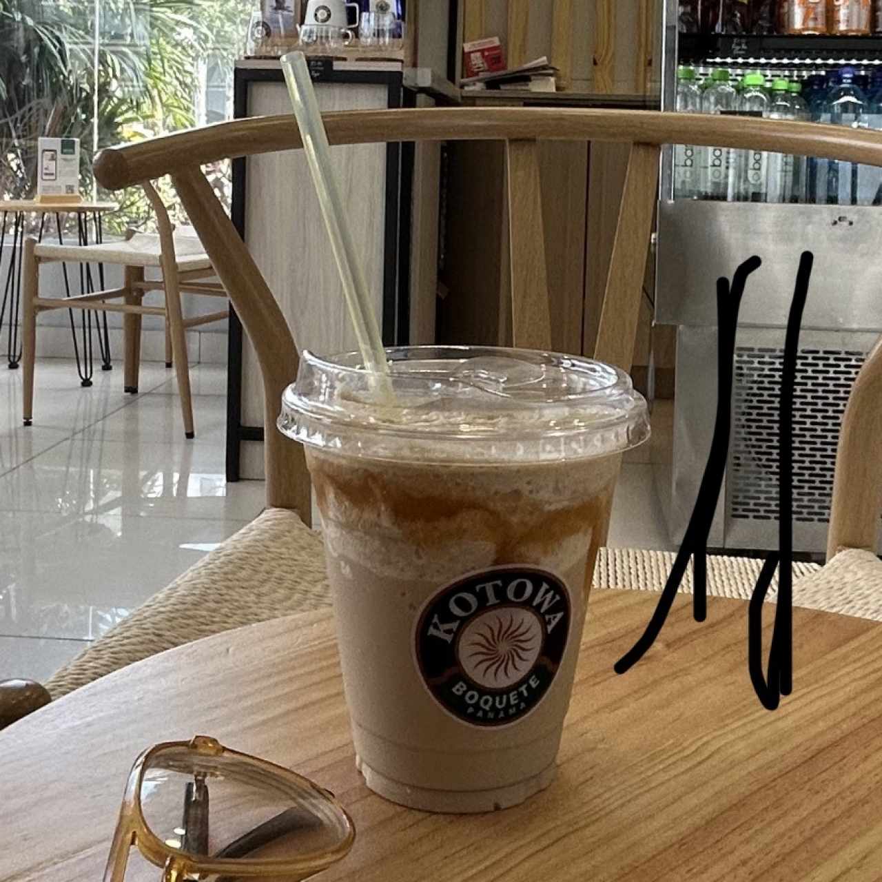 Frappé dulce de leche