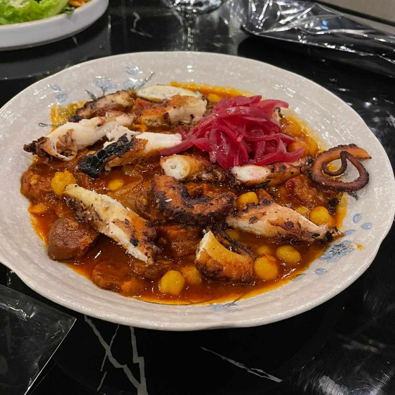 Pulpo y Garbanzos 