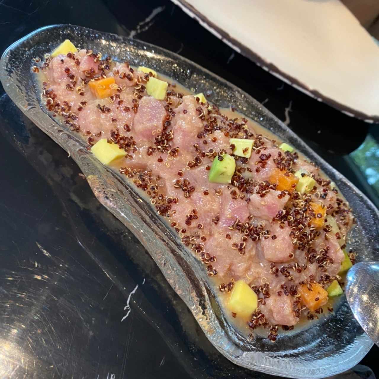 ceviche de atun