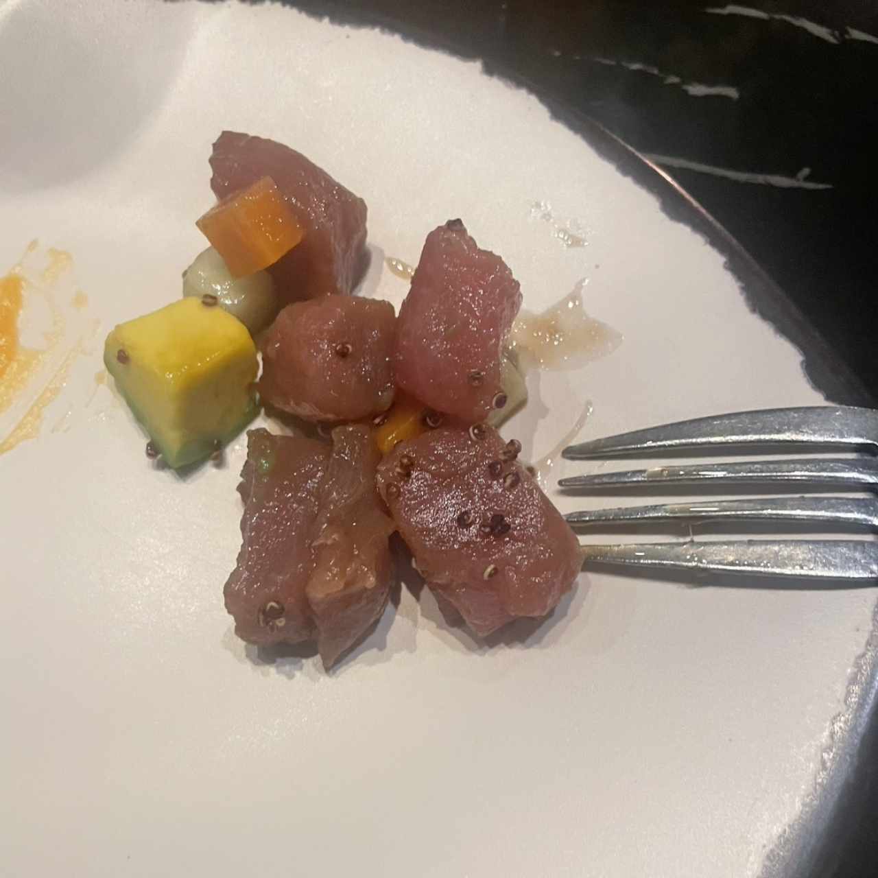 Atun y ponzu