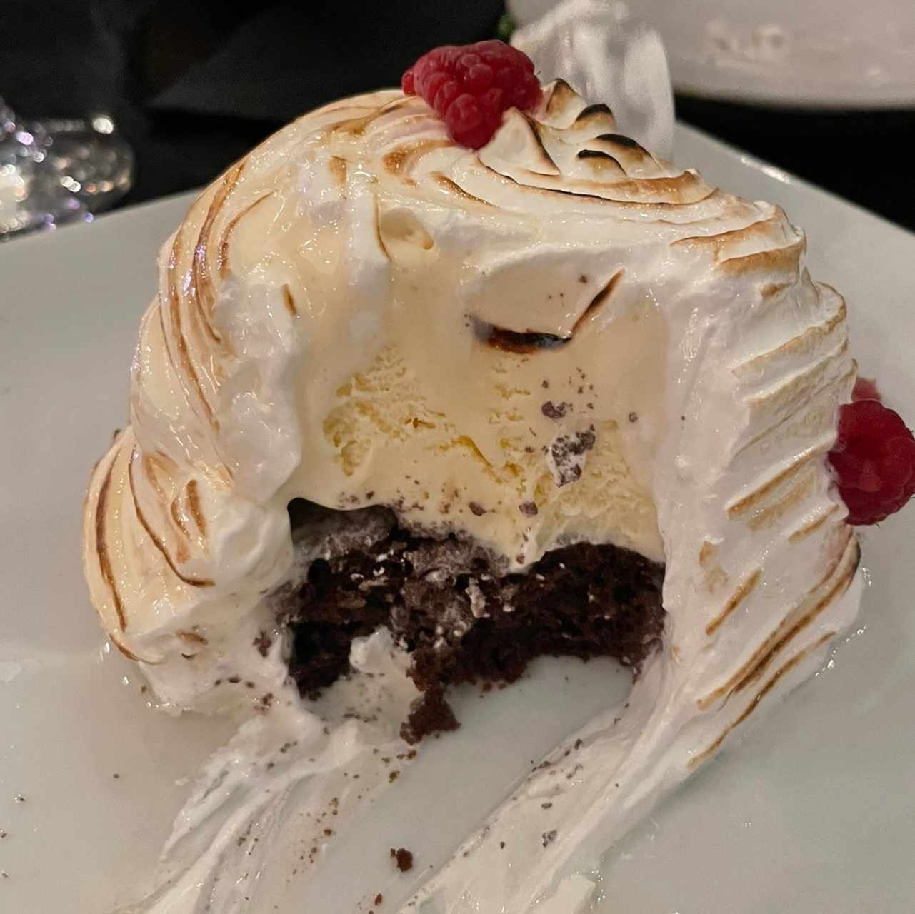 Baked alaska