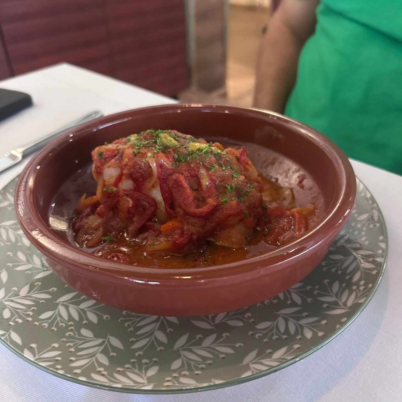 Bacalao con pimentón 