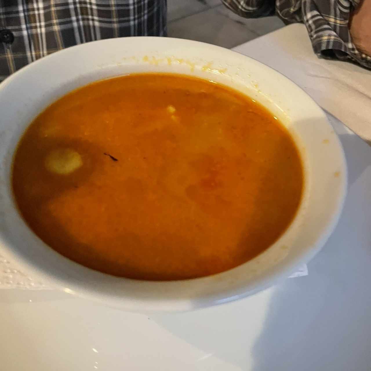 Sopa de mero