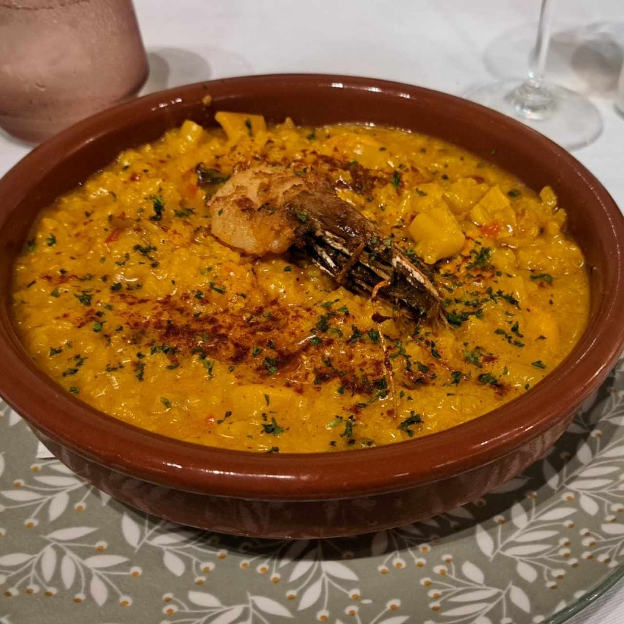 arroz meloso de marisco