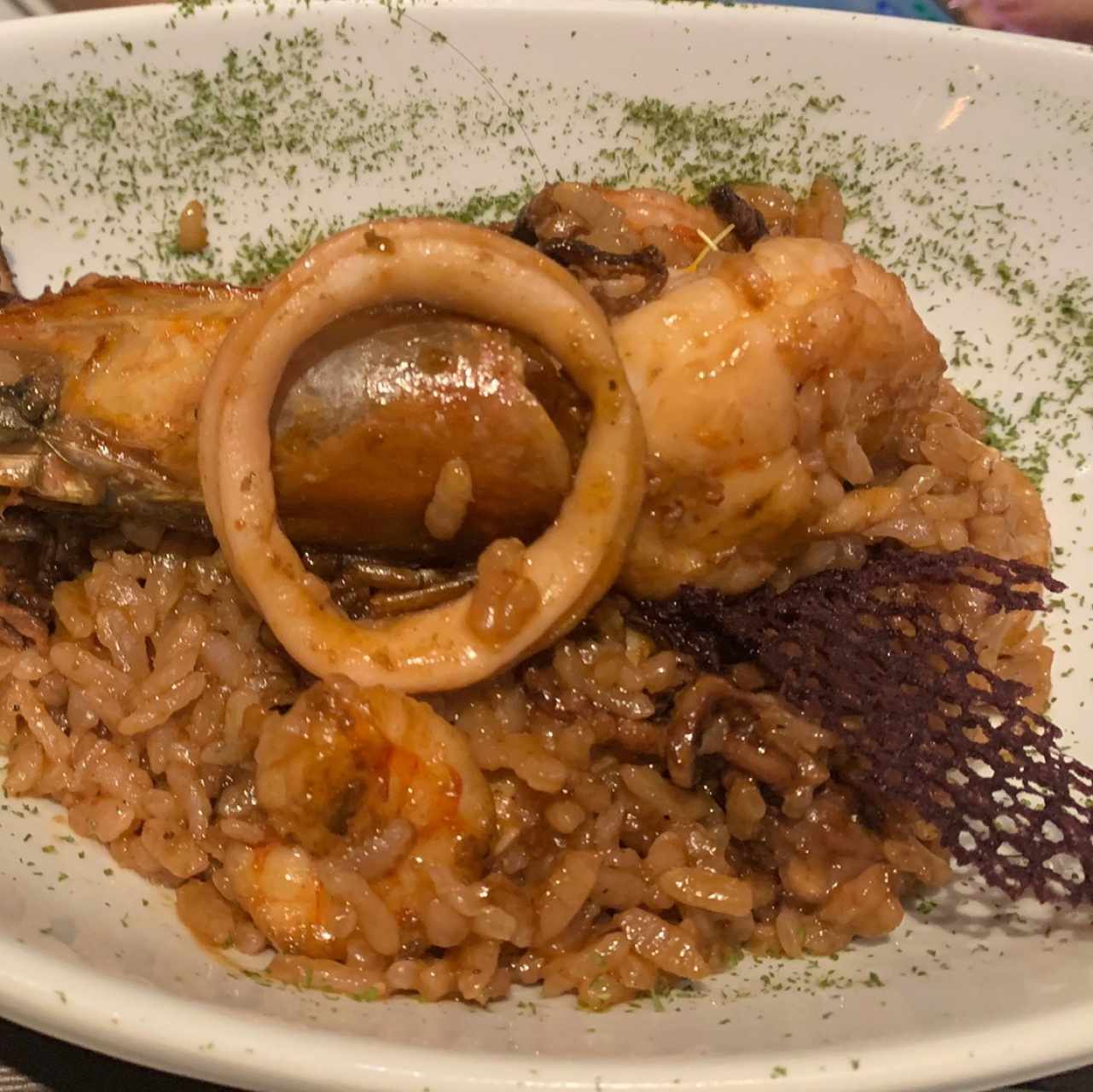 Arroces - Rissotto de Mariscos