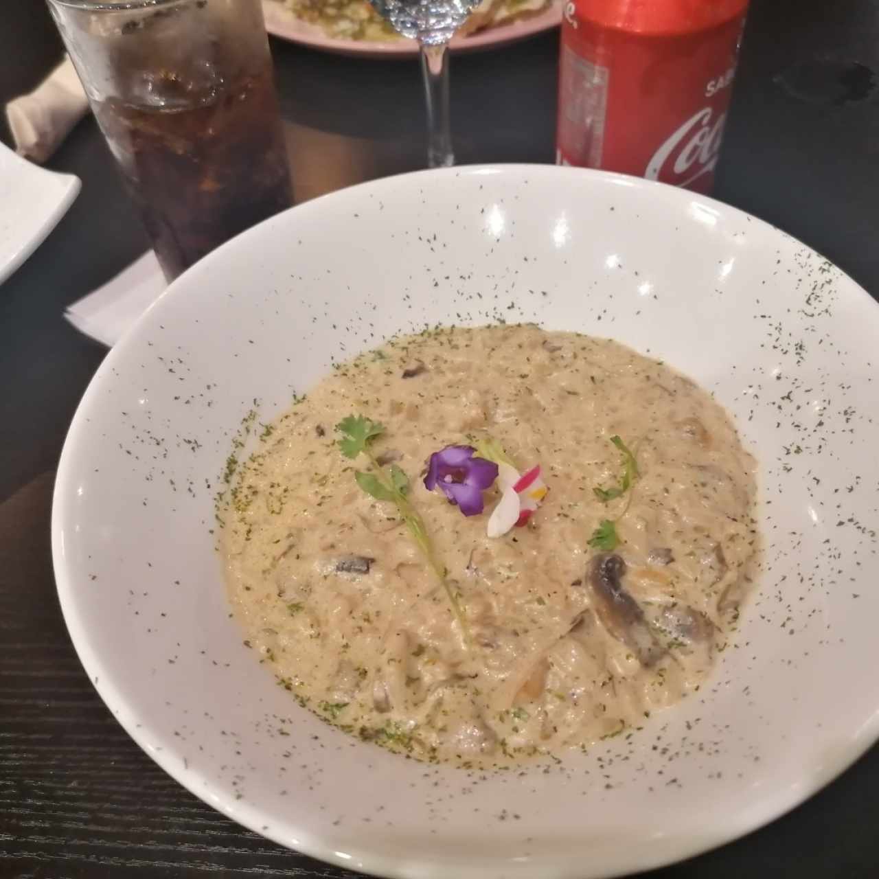 Risotto de hongos