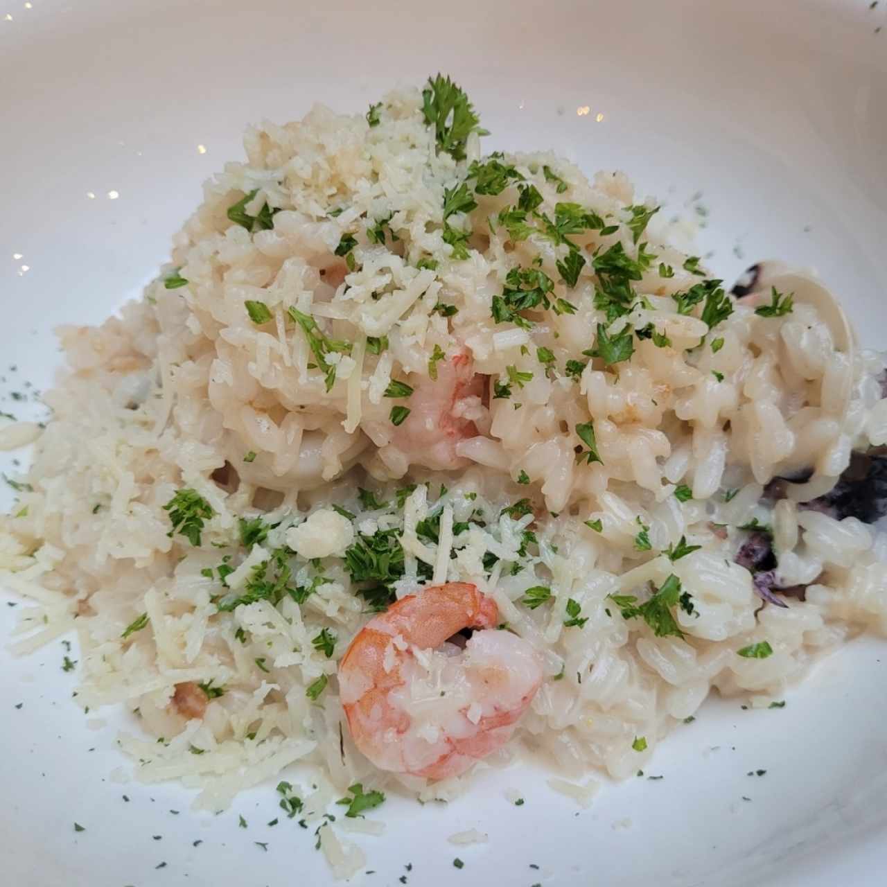 risoto de mariscos