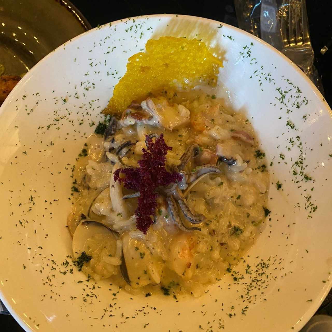 risotto de mariscos