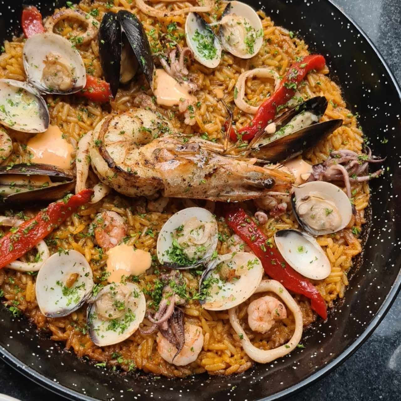 Medusa - Paella de Mariscos