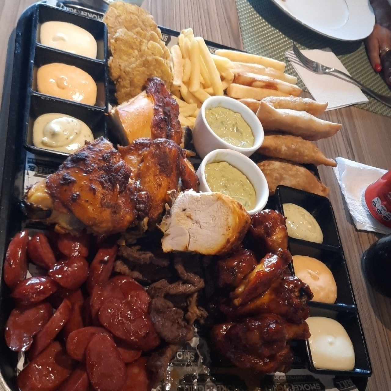 Smoke and Grill platter