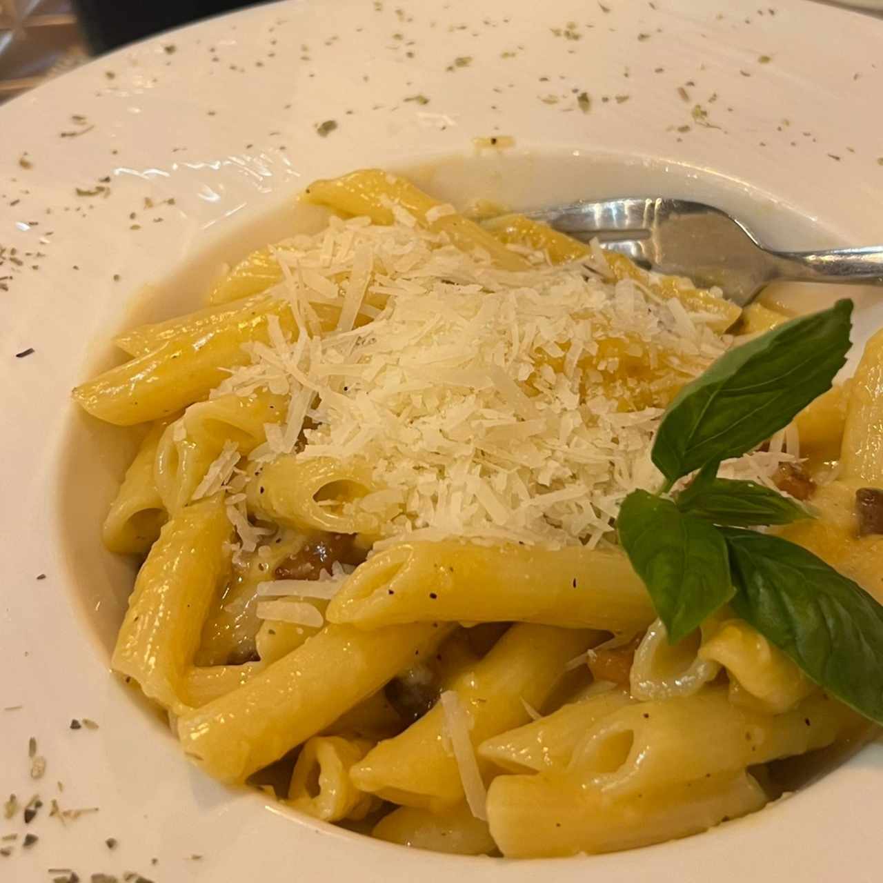 Espaguetis a la Carbonara