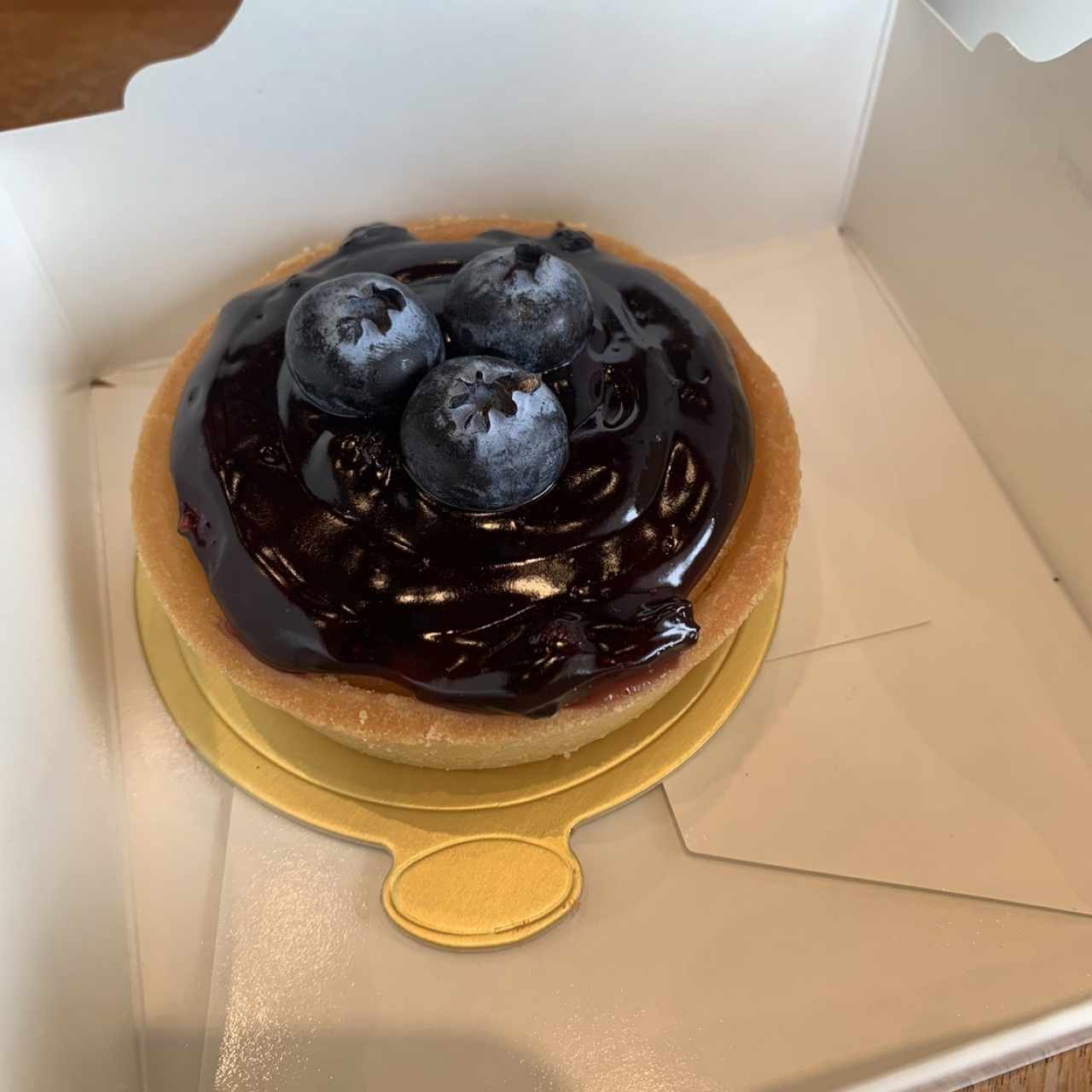 Tarta de blueberries