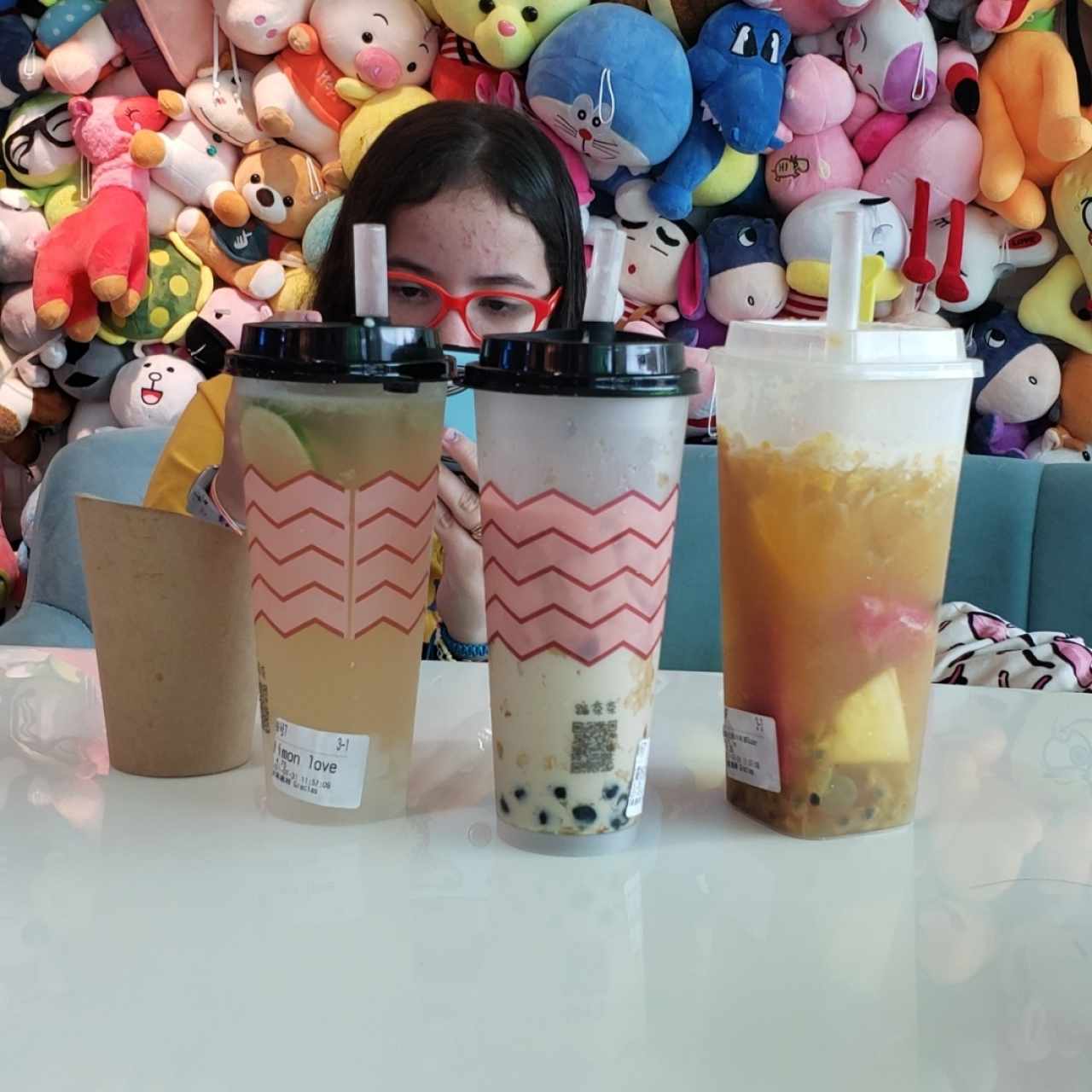 Variedad de Bubble Teas