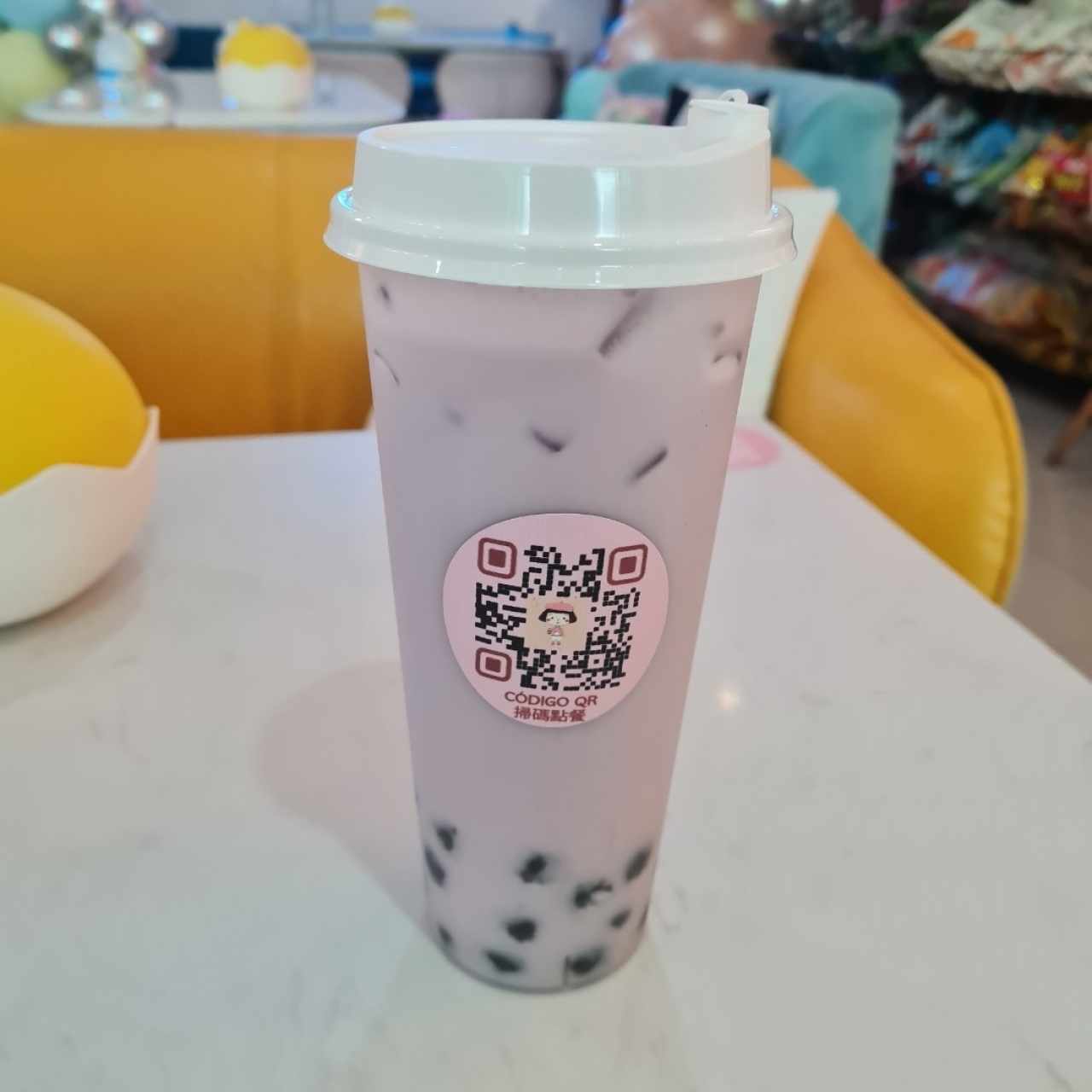 Bubble tea de taro