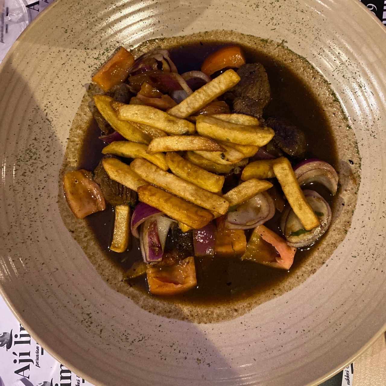 Carnes - Lomo Saltado