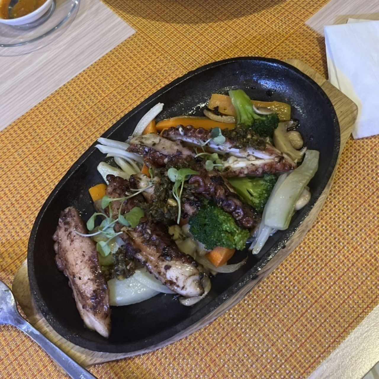Pulpo a la Parilla