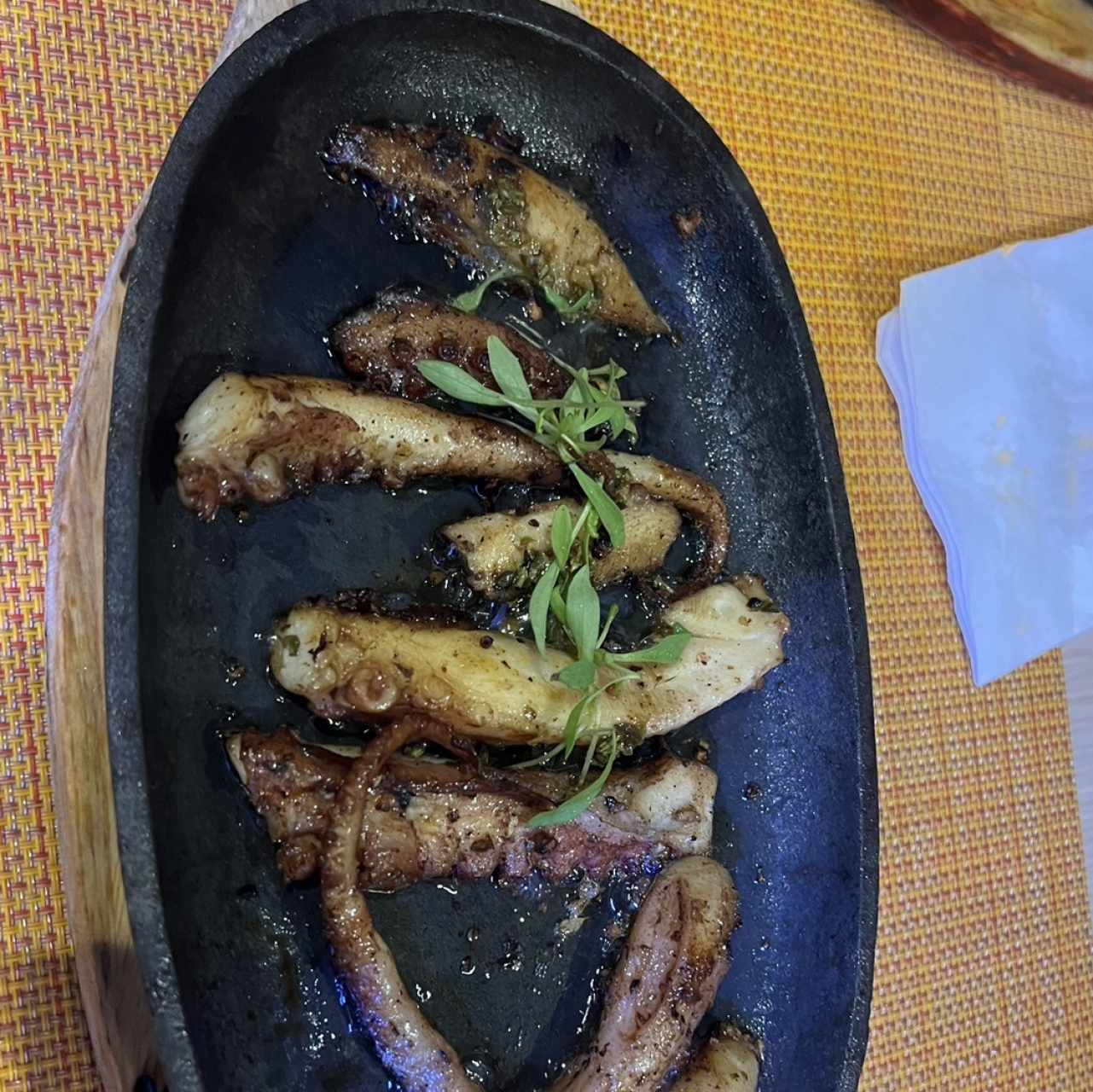 Pulpo a la Parilla