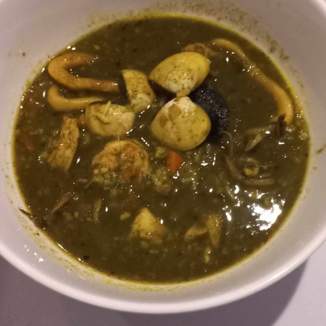 Sopas - Aguadito de Mariscos