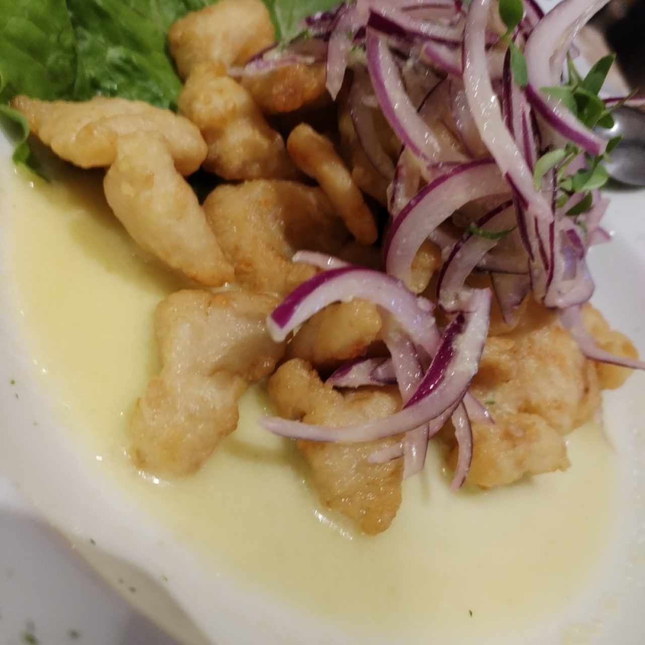 Entradas - Ceviche Frito