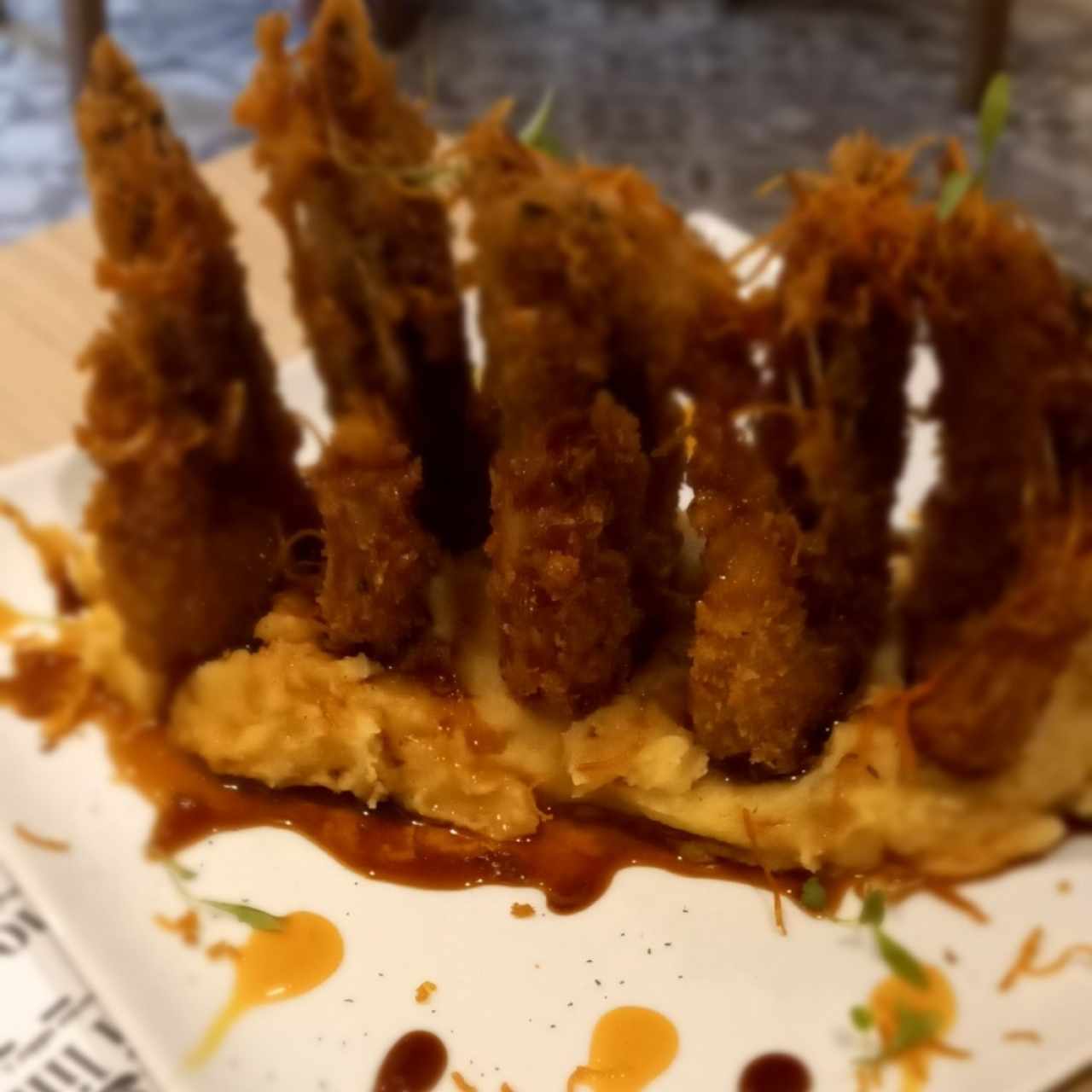 Langostinos al Panko