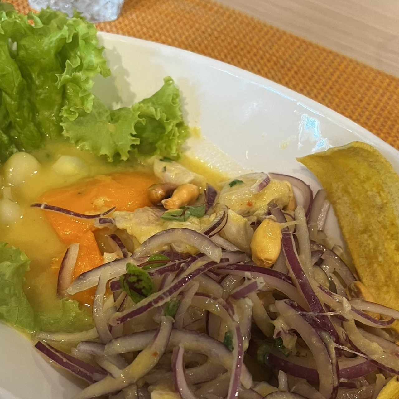 Entradas - Ceviche de Corvina