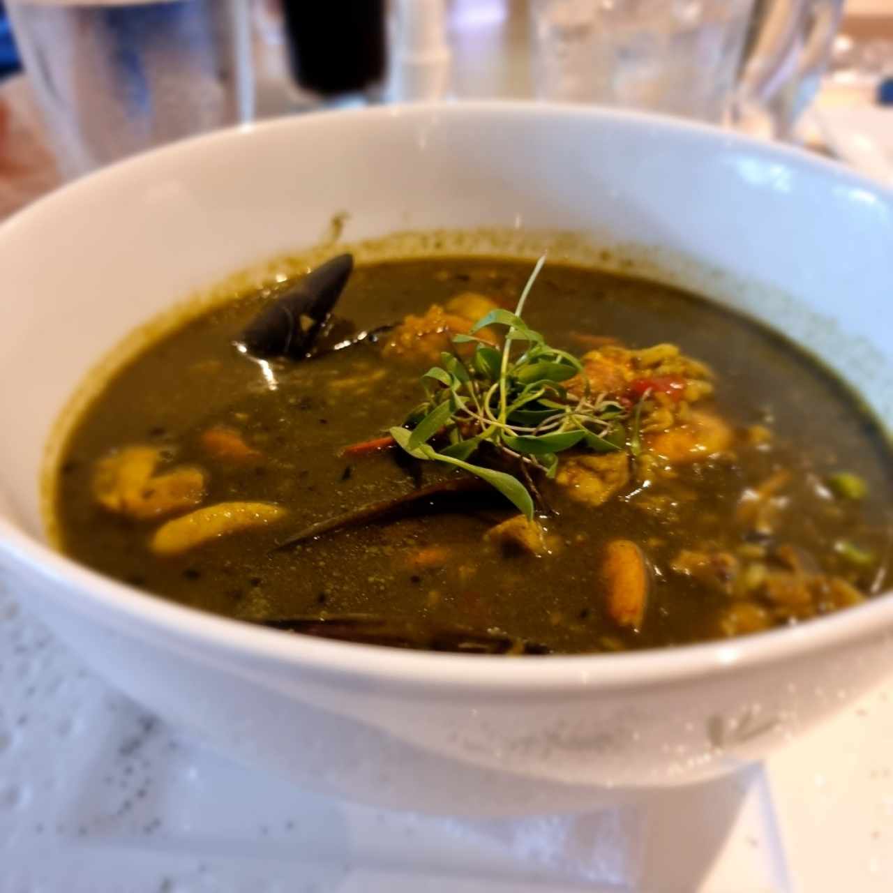 Sopas - Aguadito de Mariscos