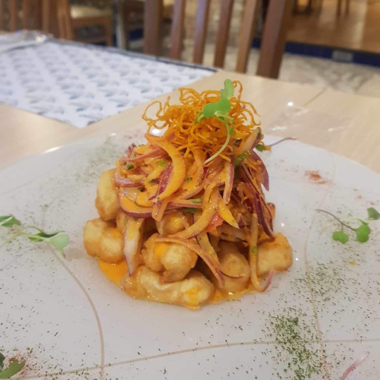 Entradas - Ceviche Frito