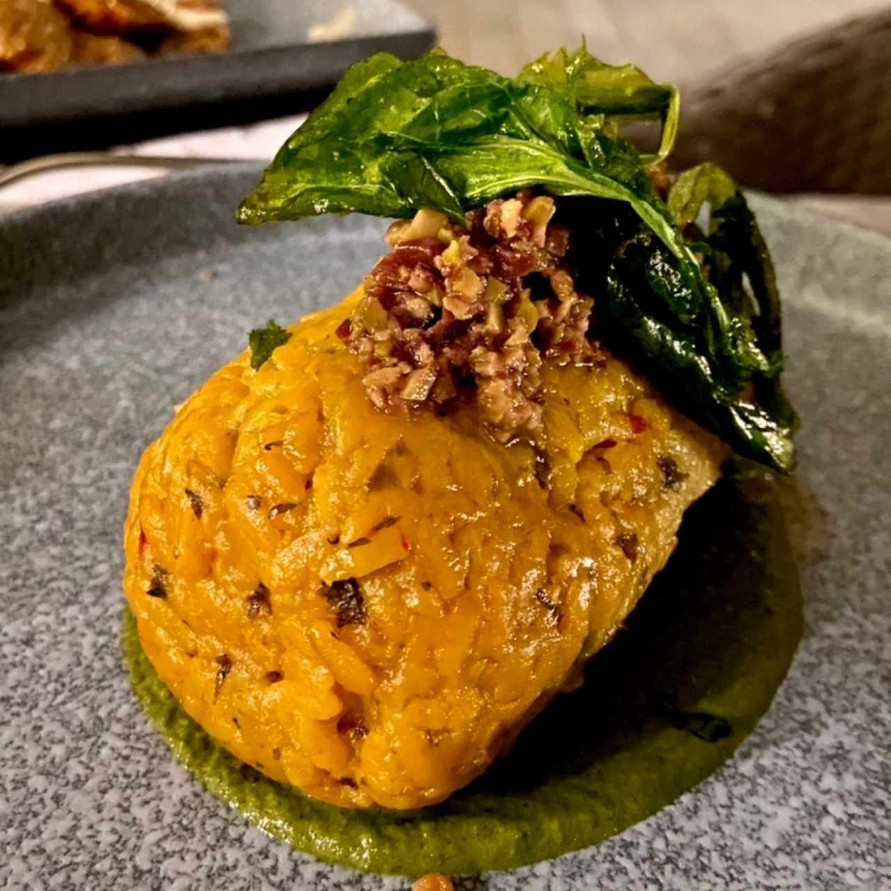 Tamal de "Arroz con Pollo"