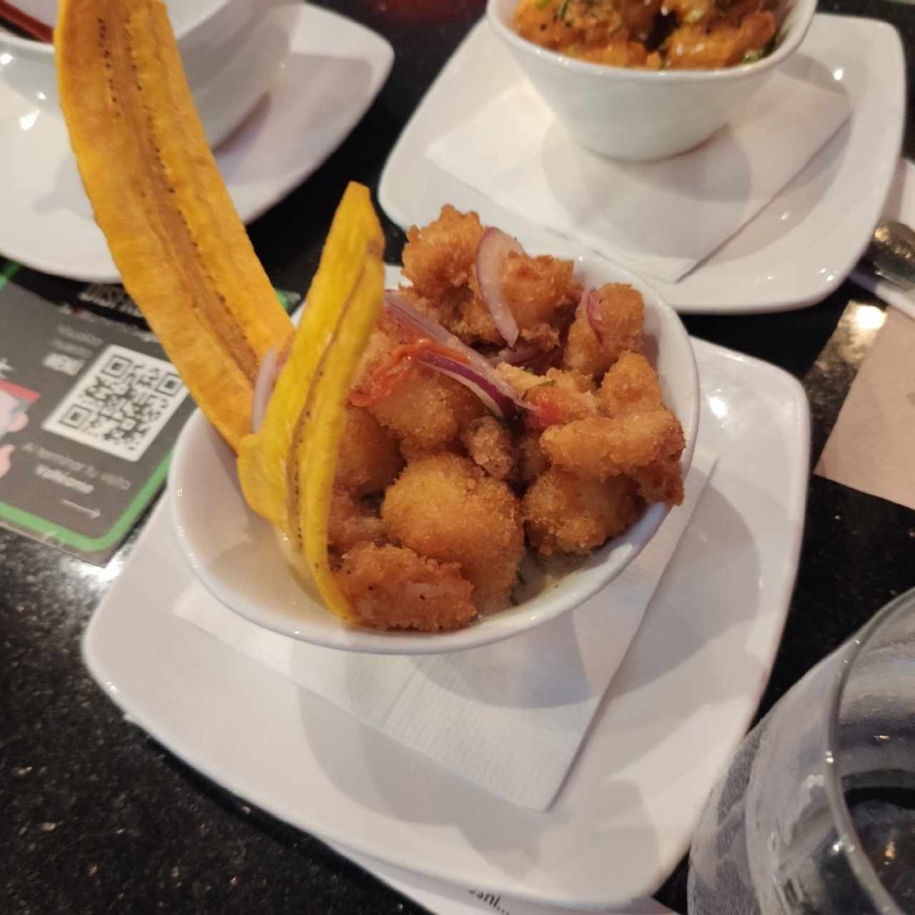 Ceviche Frito de Langostino