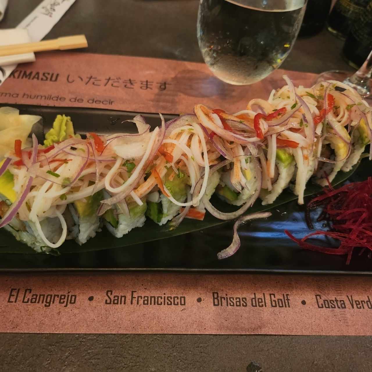 Rolls Especiales - Ceviche roll