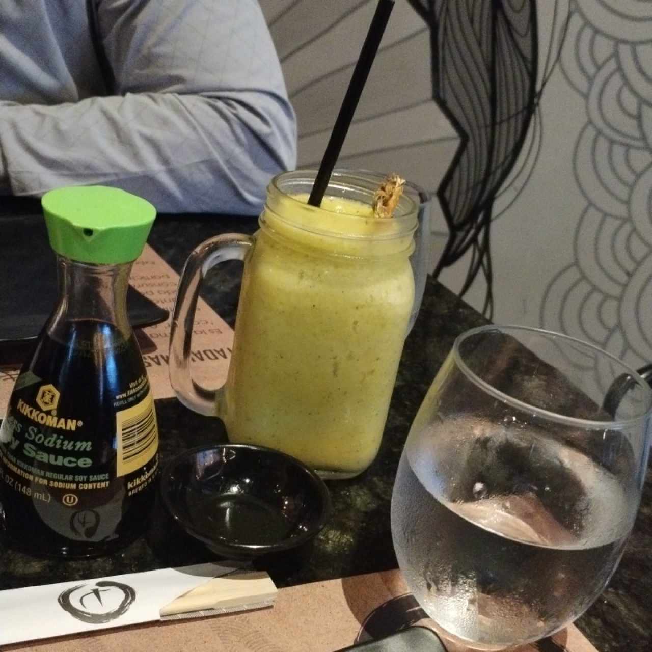 Bebida de maracuya con piña