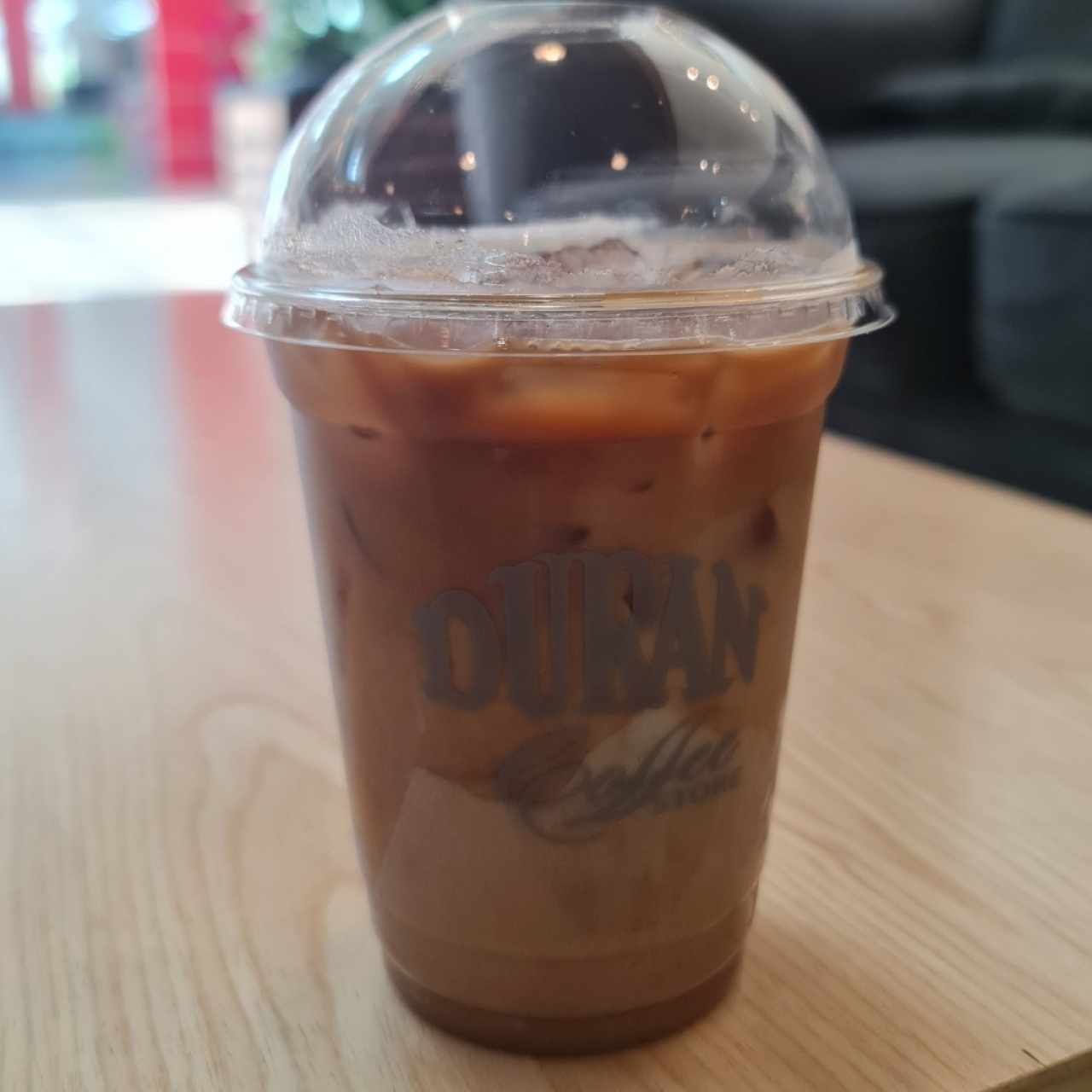 iced caramel coffe