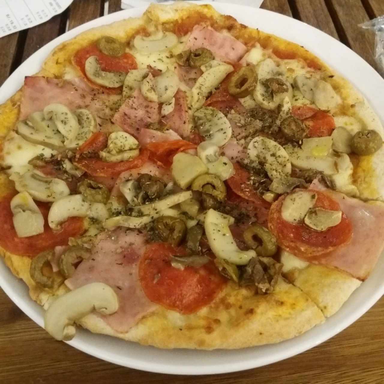 Pizza de combinación 