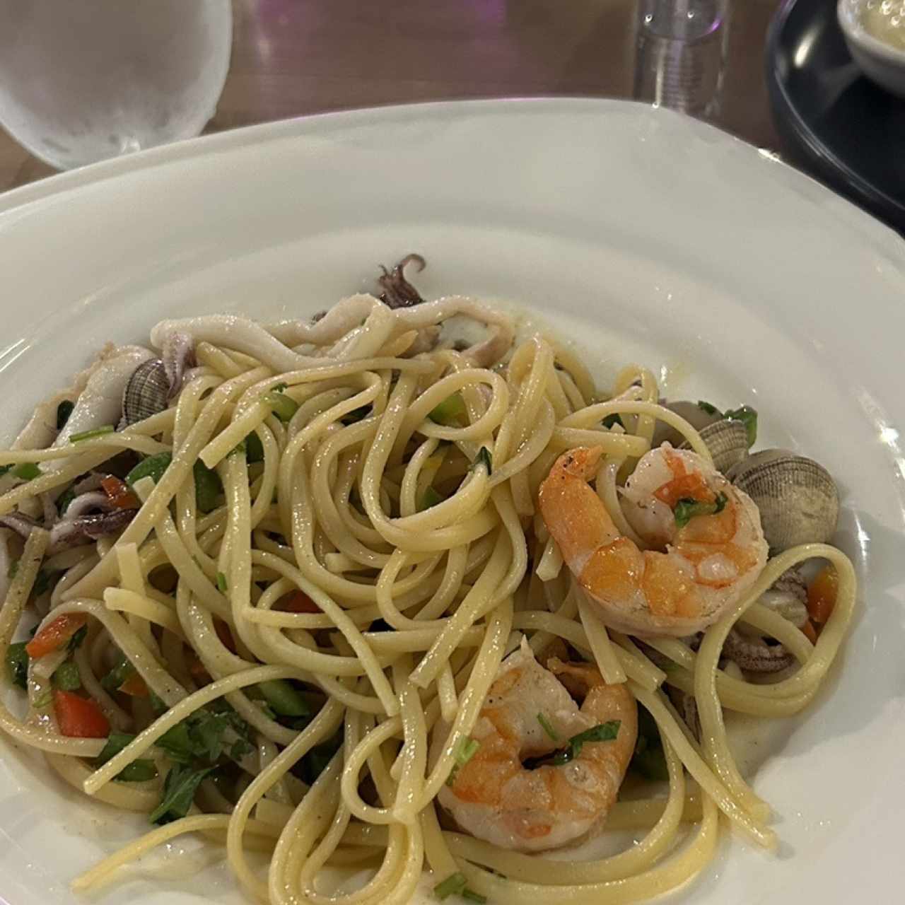 Linguini Caribeño 