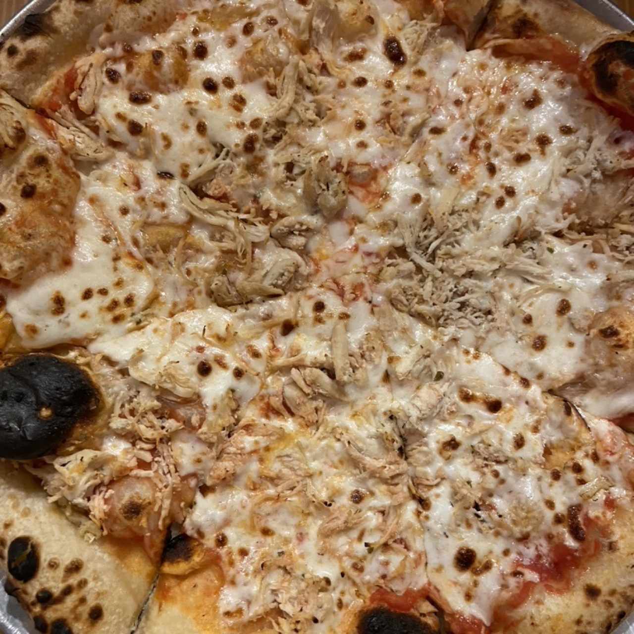 Pizza de pollo